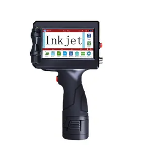 2023 Nieuwste Technologie Handheld 12.7Mm Thermische Inkjetprinter Voor Vervaldatum Aanpassen Logo Afdrukken Op Plastic