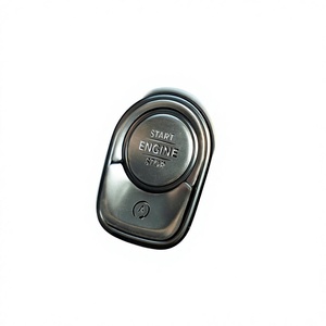 สติกเกอร์ตกแต่งปุ่มสตาร์ทแบบกดครั้งเดียวสำหรับ Mercedes-Benz GLB200 A-Class รูปทรงสี่เหลี่ยมผืนผ้า สติกเกอร์ติดด้วยตัวเอง ชิ้นส่วนตกแต่ง - Product Image 5