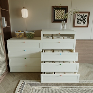 <span class=keywords><strong>Commode</strong></span> en acier pour enfants, <span class=keywords><strong>commode</strong></span> en métal de couleur personnalisable avec poignées colorées, armoire de rangement facile à assembler pour la chambre à coucher - Product Image 5