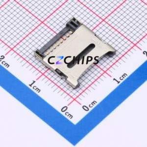TF01-1.5-F-A SD Card / Memory Card Connector SMD Connector - Product Image 1