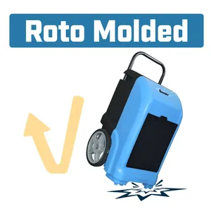 La Chine usine AONE-70LGR <span class=keywords><strong>Pro</strong></span> déshumidificateur-vidange automatique et affichage LED pour entrepôt/sous-sol - Product Image 3