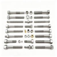 Kit de vis et boulons en acier inoxydable de haute précision CNC, vente en gros OEM