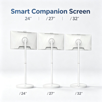 Android 12/4+64G 24 Inci 1080p Mesin Bestie Layar Ponsel Pintar Digital Signage Interaktif Sentuh Proyektor TV