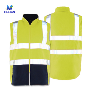 Gilet de sécurité réfléchissant de haute qualité avec logo personnalisé, design unisexe antistatique pour une utilisation en atelier et en usine - Product Image 4