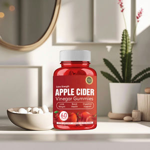 OEM Organic Health Vegan Apple Cidra Vinagre Gummy Arnitine Suplemento Colágeno para Control de Peso Apple Cidra Vinagre - Product Image 1