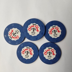 Jetons de poker en céramique moulés sur mesure, avec votre design et la couleur des jetons - Product Image 2