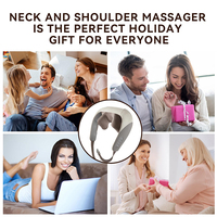 Masseur électrique Shiatsu pour le dos, les épaules et le cou, chaleur, massage profond des tissus, pétrissage 3D, contrôle du temps, marque FENLI, cadeaux pour maman et papa