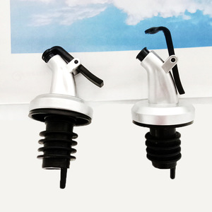 Oil Bottle Stopper Push Button Dispenser Plastic Pourer For Oil Vinegar Soy Sauce Wine Regular Model C11DF - Product Image 1