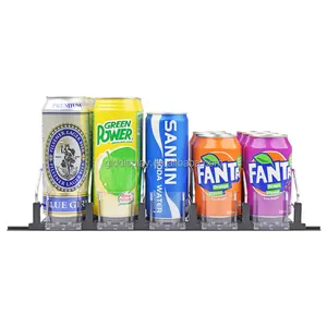 Automatische Drinkfles Zelfduwende Frisdrankblikorganizer Voor Koelkast