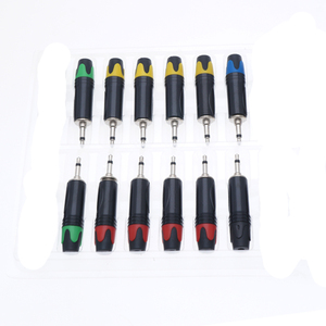 3.5mm Bạc Vàng TRS âm thanh <span class=keywords><strong>jack</strong></span> cắm 3-pin Guitar 1/4 inch Stereo <span class=keywords><strong>Jack</strong></span> PVC Nickel mạ Mono kênh đồng dây dẫn âm thanh - Product Image 3