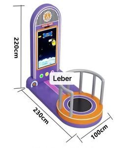 Manufacturer High Sales Indoor Playground Equipment for Kids <b>Small</b> Size Interactive Trampolines for Children Commercial Use - Product Image 4