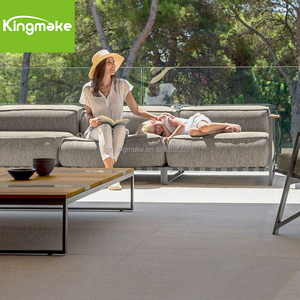 Ensemble <span class=keywords><strong>de</strong></span> canapés en <span class=keywords><strong>aluminium</strong></span> personnalisable haut <span class=keywords><strong>de</strong></span> gamme Salon <span class=keywords><strong>de</strong></span> <span class=keywords><strong>jardin</strong></span> Ensemble <span class=keywords><strong>de</strong></span> meubles <span class=keywords><strong>de</strong></span> patio Meubles <span class=keywords><strong>de</strong></span> <span class=keywords><strong>jardin</strong></span> avec table basse - Product Image 2