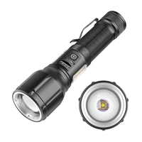 Long Shot lampe de poche LED torche tactique éclairage extérieur USB prix de gros Rechargeable étanche COB Zoomable torche lumière