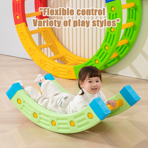 Formation de parcours d'obstacles Jungle Gym en plastique pour enfants équipement d'entraînement d'équilibre et de coordination pour enfants cadre d'escalade pour tout-petits - Product Image 5