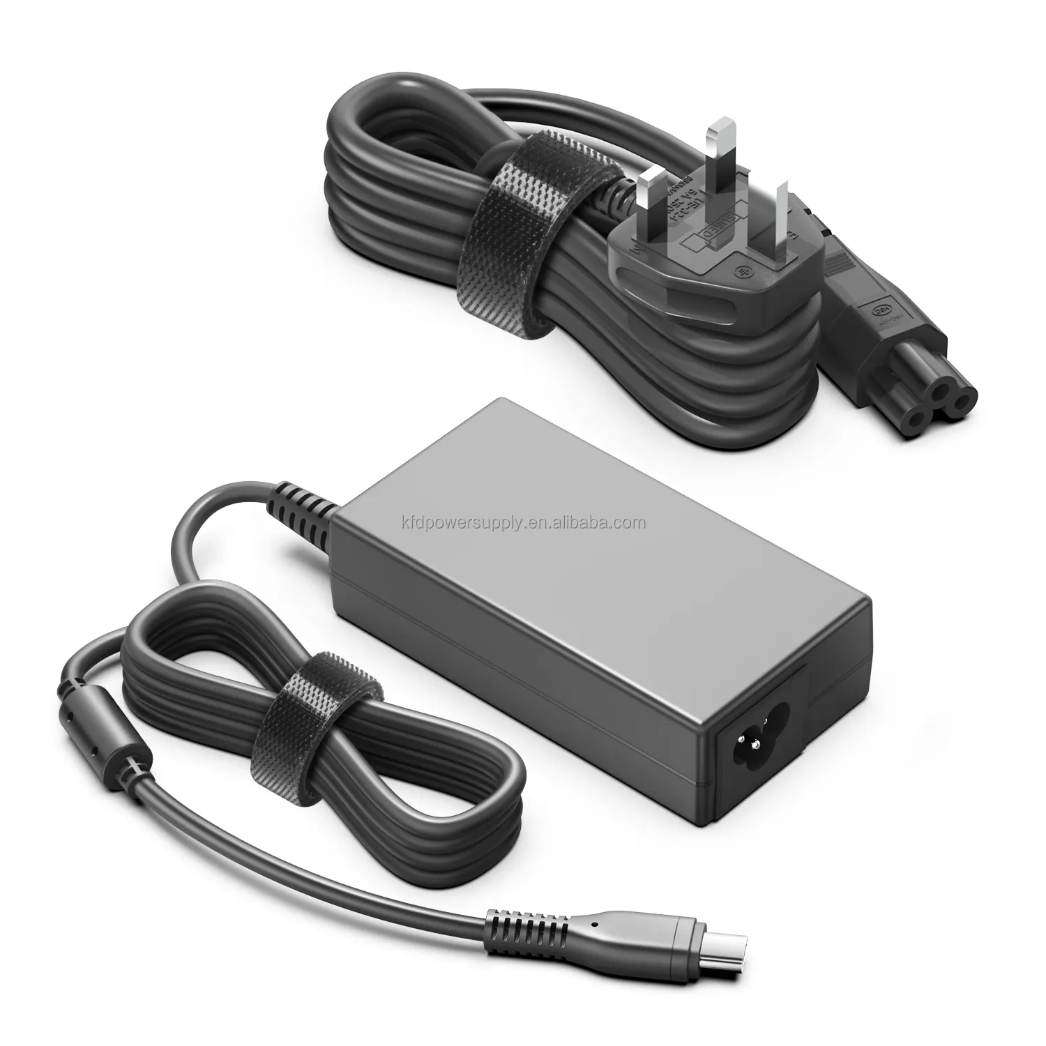 65W USB C 데스크톱 전원 어댑터, 노트북, 전화, 태블릿용 전원 공급 장치 3.0 TYPE C 충전기 전원 공급 장치