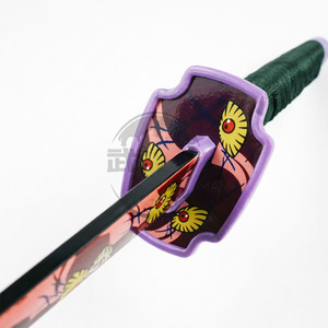 Katana Nichirin <span class=keywords><strong>de</strong></span> Kochou <span class=keywords><strong>Shinobu</strong></span>, Espada <span class=keywords><strong>de</strong></span> <span class=keywords><strong>Cosplay</strong></span> <span class=keywords><strong>de</strong></span> Hashira Insecto, Réplica Coleccionable <span class=keywords><strong>de</strong></span> Anime Sin Afilar - Product Image 4