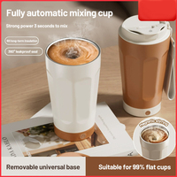 12oz haute qualité Portable électrique automatique auto-remuant en acier inoxydable 350ml café thé tasse tasse magique