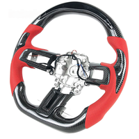 Volant chauffant pour Tesla Model 3 2017-2023 Model Y 2020-2024 Volant en cuir perforé avec fonction de chauffage