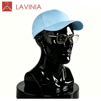 Mannequin féminin en fibre de verre durable Lavinia, buste avec tête, pour vitrine de magasin de vêtements, présentoir de vêtements