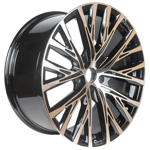 Jantes de voiture en alliage 19-20 pouces 5x112 Flow Forming, nouveau design, finition usinée argent noir - Product Image 2