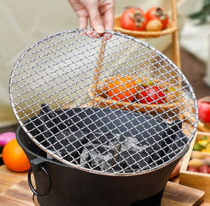 Stainless Steel <strong>BBQ</strong> Grill Grate Wire Mesh for Camping Rotisserie &amp; <strong>BBQ</strong> <strong>Rack</strong> - Product Image 2