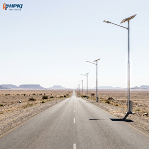 Hepu IP65 Split <b>Solar</b> Street <b>Light</b> with Lamp <b>Post</b> Manufacturer for Project - Product Image 3