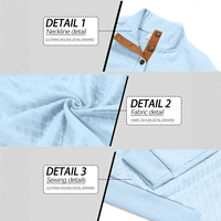 Pull en tricot jacquard uni tendance pour homme, style européen et américain, collection automne/hiver, en polyester, chaud et texturé, décontracté