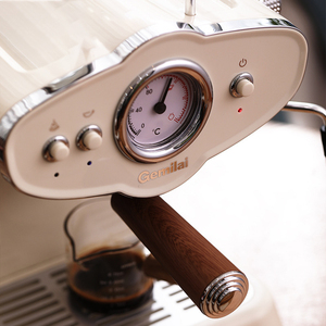 Machine à café expresso commerciale professionnelle de style vintage avec fonction mousse de lait Eu Spec avec certification complète - Product Image 5
