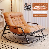 Chaise Longue Inclinable Simple Adulte du Fabricant pour Chambre à Coucher, Salon, Détente, Fauteuil Balancelle Célébrité Internet