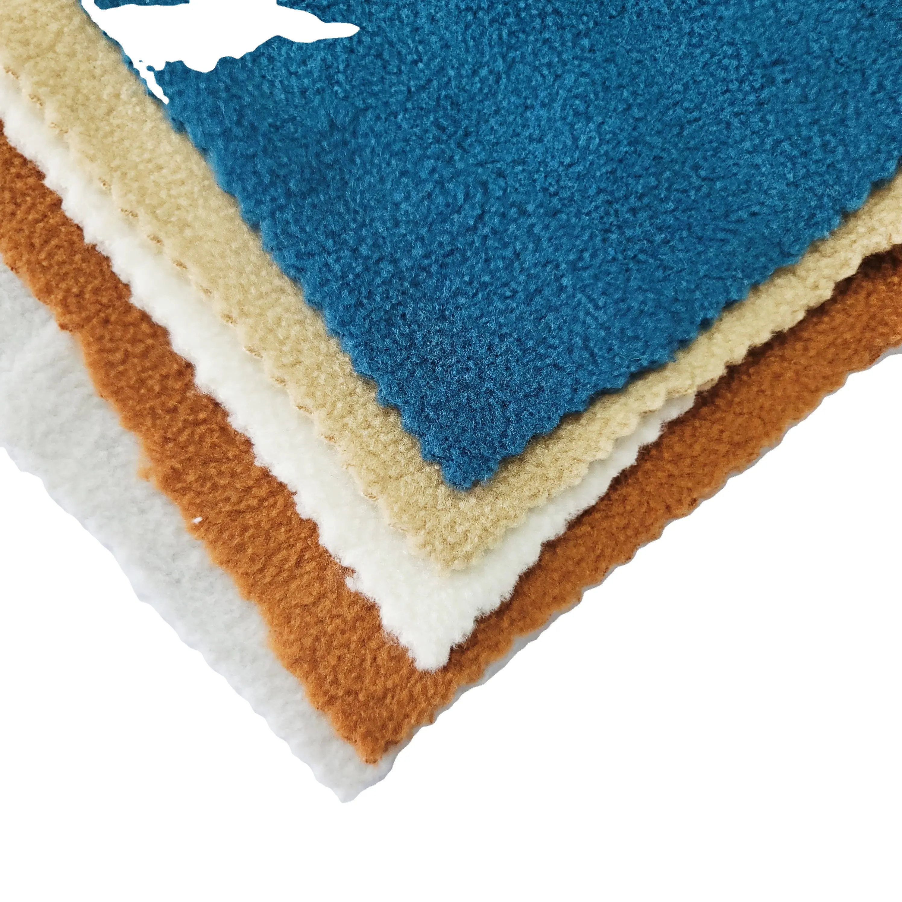 Microfibra Polar Fleece Dois Lados Escova Antipilling Tecido De Lã Para Cobertor De Cama