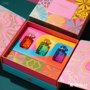 Miễn Phí Mẫu Tùy Chỉnh Lụa Nước Hoa Bao Bì Hộp Cho 30Ml 50Ml Chai Từ Lật Giấy Da Thiết Kế Nước Hoa Hộp Quà Tặng - Product Image 3