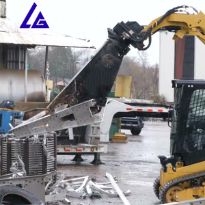 Attachement de chargeur de direction de dérapage cisaillement hydraulique de ferraille cisaillement de voiture cisaillement de pneu pour la cour de recyclage - Product Image 3