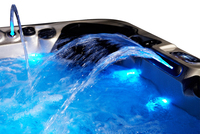 Spa de Hidromasaje Sunrans para 5 Personas, Diseño de Lujo en Acrílico para Instalar en el Suelo, con Luces LED