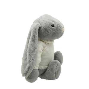 <span class=keywords><strong>Peluche</strong></span> di <span class=keywords><strong>Coniglio</strong></span> <span class=keywords><strong>Grigio</strong></span> Cartoonesco con Imbottitura in Cotone PP, Produttori di Giocattoli di Dongguan, 31cm-50cm, Giocattolo per Bambini (4-6 Anni) - Product Image 3
