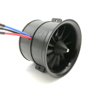 Ventilateur à conduit électrique DoBoFo EDF 70mm12 lames pour modèle d'avion à moteur RC, moteur à réaction