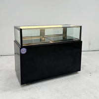 Vitrine réfrigérée pour pâtisserie, refroidissement par ventilateur, vitrine de boulangerie, réfrigérateur, vitrine à gâteaux, refroidisseur de gâteaux
