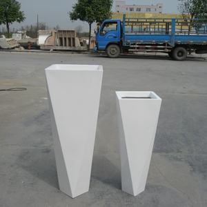 New Design Outdoor Light Weight Large Tall Flower Pots Planter Pots for Garden Engineering and Hotel Engineering - Product Image 2