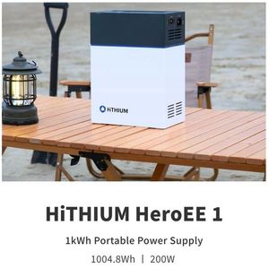 Hithlium 영웅 EE1 200W/1000W/1KWH 2KWH 휴대용 발전소 MPPT 컨트롤러와 최고의 태양 전지 패널 홈 캠핑 발전기 - Product Image 3