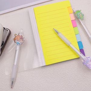 Bolígrafo de Plástico Personalizado con Diseño de Dibujos Animados, Bonito y Moderno, con Clip de Goma Acrílica Resistente para Uso Promocional - Product Image 3