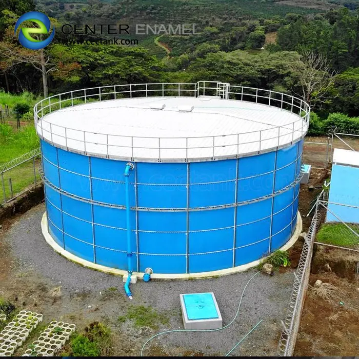 200 000 Liter Vastgeboute Staal Water Opslag Tanks Voor Water Opslag