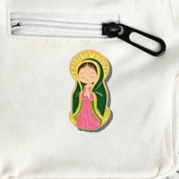 Broche personnalisée amusante et satirique, style antique et moderne, en émail et zinc, en gros, avec motifs Jésus et George Washington, pour revers de veste