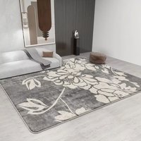 Tapis décoratif imprimé antidérapant à motifs floraux vintage, plusieurs couleurs au choix, pour la maison, le salon et la chambre à coucher (vente en gros)