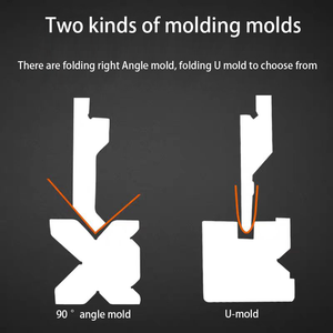 Мини листовая металлическая пластина гибочная машина 1 мм Металлическая Складная машина - Product Image 5