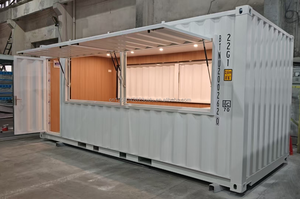 Conteneur mobile pour café - Bar préfabriqué en conteneur maritime à <span class=keywords><strong>vendre</strong></span> |   Maison préfabriquée portable exportée vers l'Europe et les États-Unis - Product Image 2