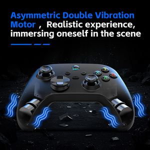 Manette de jeu mobile sans fil G6 six axes avec double capteur Hall et joystick 3D <span class=keywords><strong>pour</strong></span> Nintendo Switch, <span class=keywords><strong>PC</strong></span>, Android, iOS, multiplateforme - Product Image 4