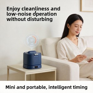 Nettoyeur à ultrasons domestique pour prothèses dentaires, appareils orthodontiques et bijoux - 20W 60kHz, conception ABS séparée - Product Image 3