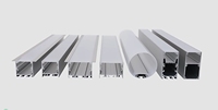 Bandes lumineuses LED en aluminium anodisé série 6000 de 2M et 3M pour décorations, avec service de découpe