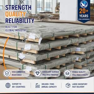 แผ่นเหล็กสแตนเลส EN 10088 ผ่านการอบอ่อน ขนาด 16 มม. 1250 มม. 4'x10'  ผิวผิวเรียบเบอร์ 4 ได้รับการรับรองมาตรฐาน ISO 310S สำหรับอุปกรณ์นม - Product Image 1