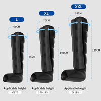 Masajeador Eléctrico de Piernas de Alta Calidad con Control de Tiempo - Botas de Recuperación para una Experiencia de Masaje Óptima y Bienestar Diario