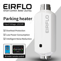 Chauffage de stationnement diesel Eirflo 5KW 12V/24V avec télécommande LCD, garantie 1 an pour camion, camping-car, bateau